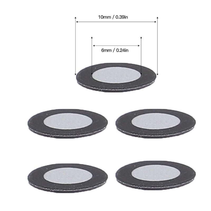 150 قطعة أهداف نقطية مغناطيسية عاكسة للمسح ثلاثي الأبعاد بقطر داخلي 6 مم وقطر خارجي 10 مم للتتبع البصري - Image 4